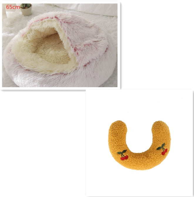 2 In 1 Cat Winter Bed