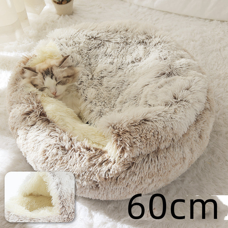 2 In 1 Cat Winter Bed