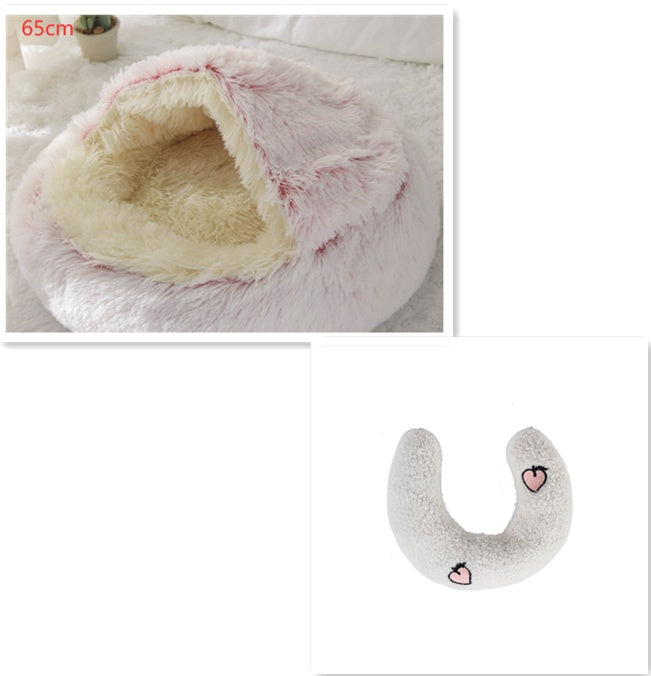 2 In 1 Cat Winter Bed