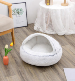 2 In 1 Cat Winter Bed