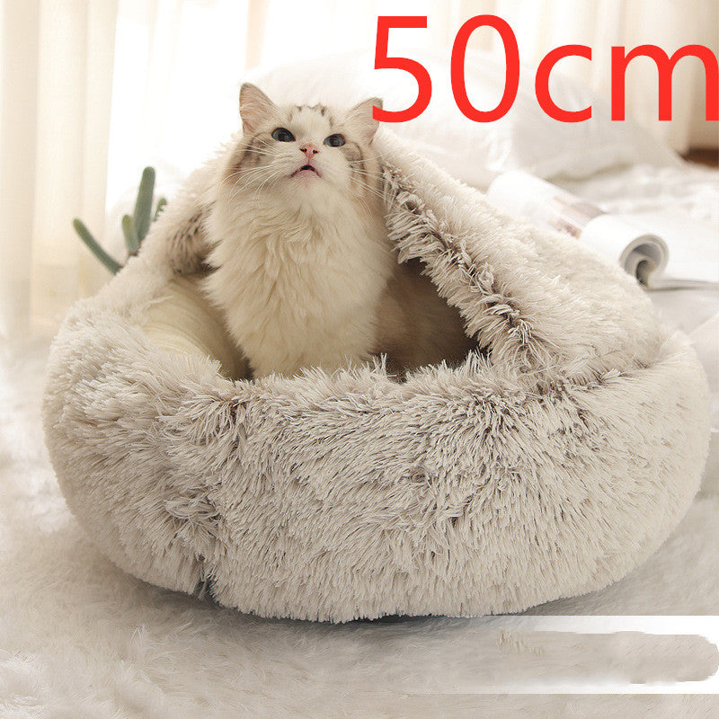 2 In 1 Cat Winter Bed