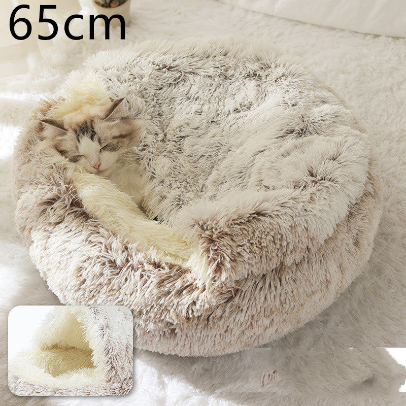 2 In 1 Cat Winter Bed