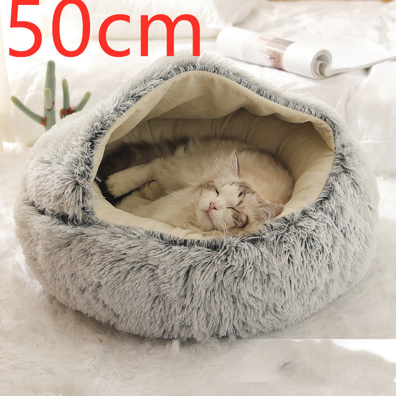 2 In 1 Cat Winter Bed