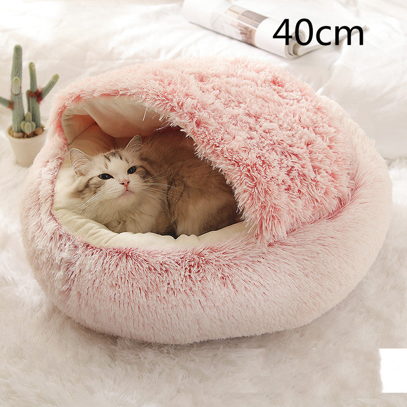 2 In 1 Cat Winter Bed
