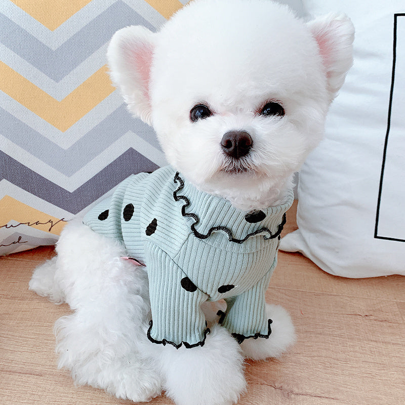Dot Turtleneck