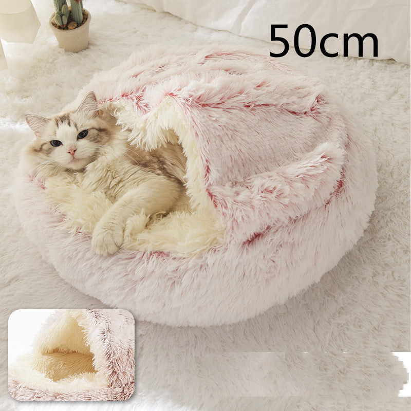 2 In 1 Cat Winter Bed