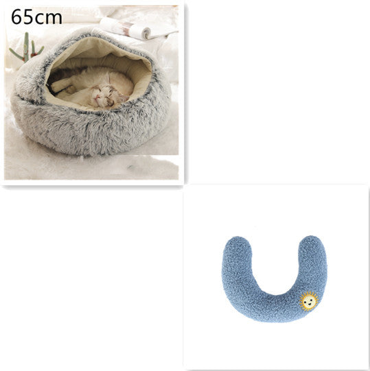 2 In 1 Cat Winter Bed