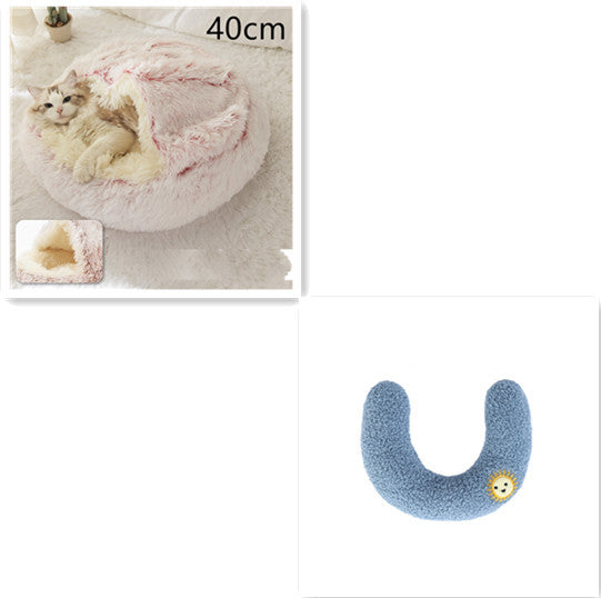 2 In 1 Cat Winter Bed