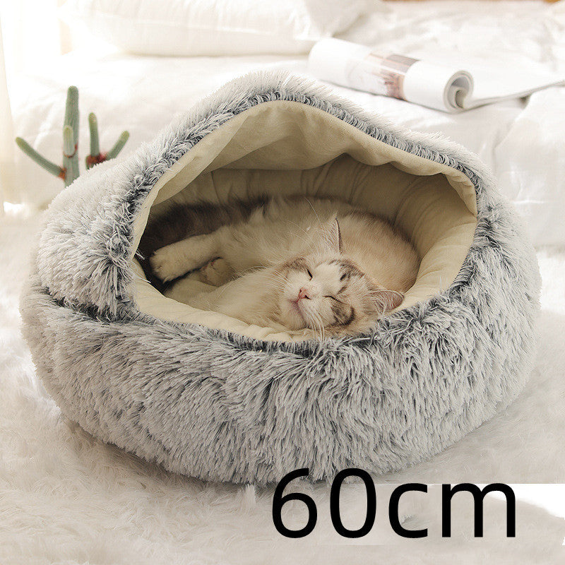 2 In 1 Cat Winter Bed