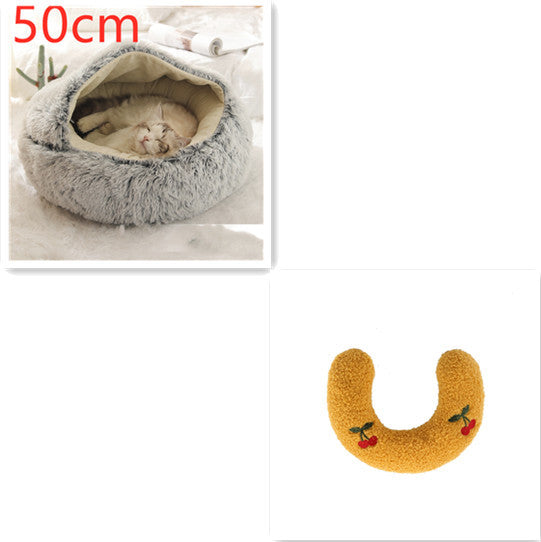 2 In 1 Cat Winter Bed