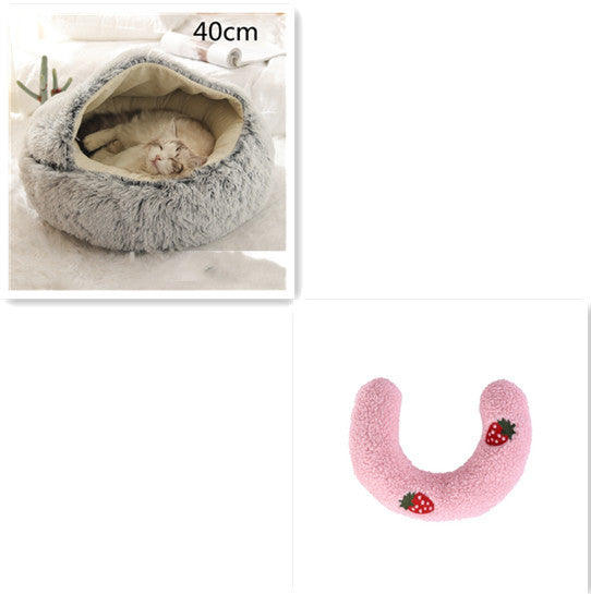 2 In 1 Cat Winter Bed
