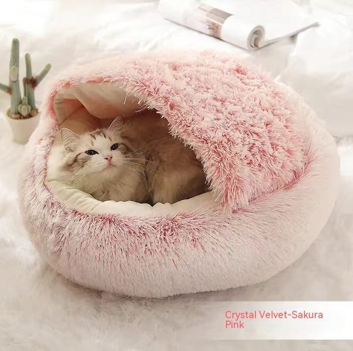 2 In 1 Cat Winter Bed