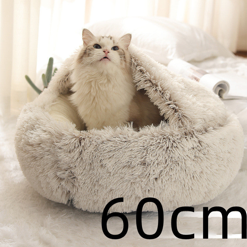 2 In 1 Cat Winter Bed