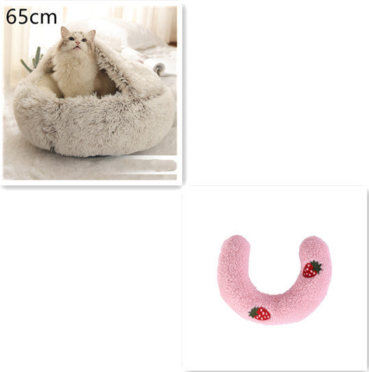2 In 1 Cat Winter Bed