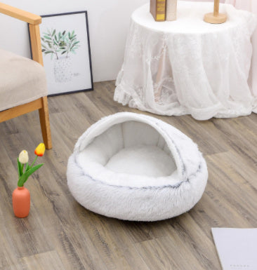 2 In 1 Cat Winter Bed