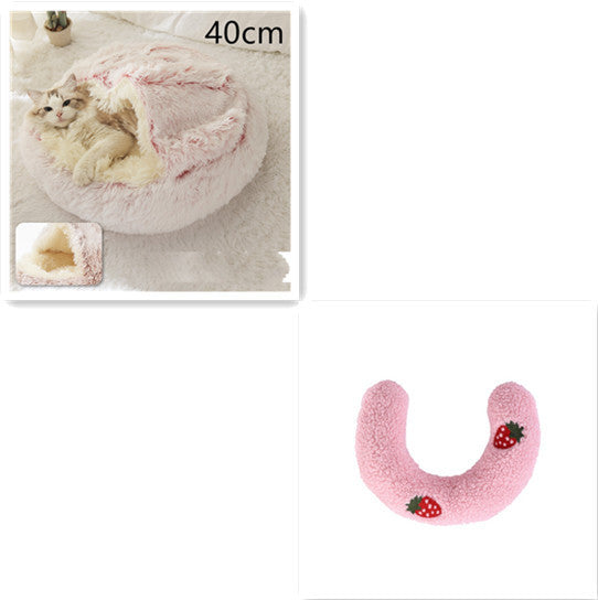 2 In 1 Cat Winter Bed