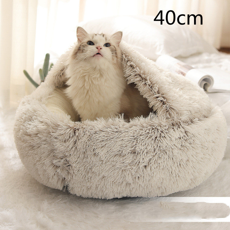 2 In 1 Cat Winter Bed