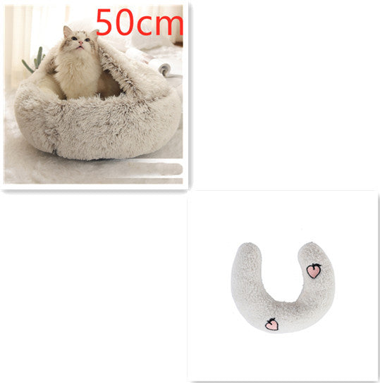 2 In 1 Cat Winter Bed