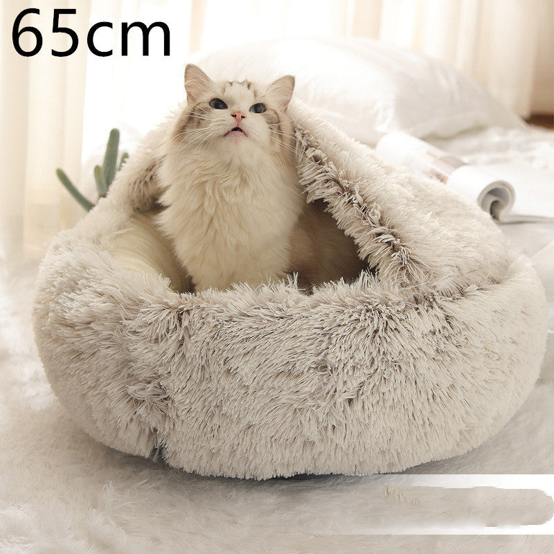 2 In 1 Cat Winter Bed