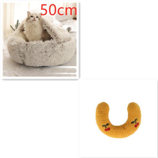2 In 1 Cat Winter Bed