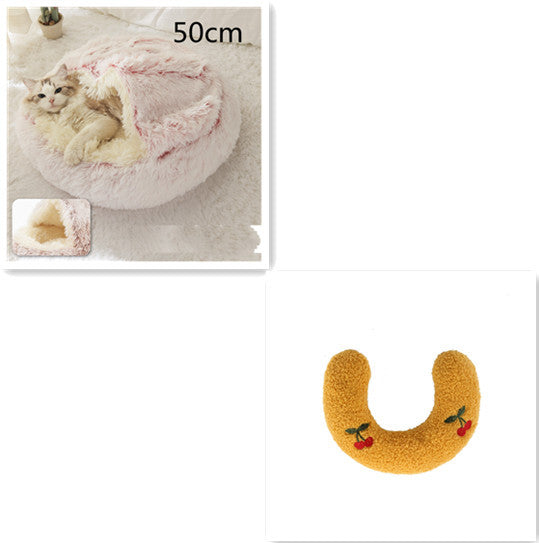 2 In 1 Cat Winter Bed
