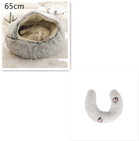 2 In 1 Cat Winter Bed