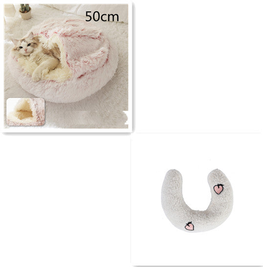 2 In 1 Cat Winter Bed