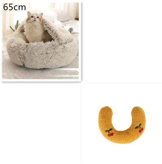 2 In 1 Cat Winter Bed