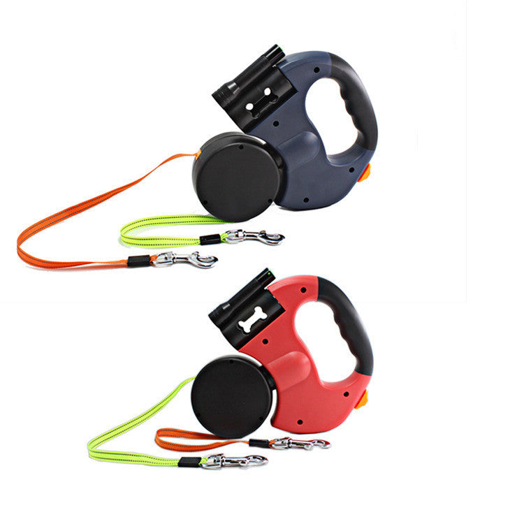 Dual Headed Pet Leashes 3 in 1
