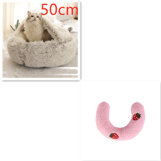 2 In 1 Cat Winter Bed