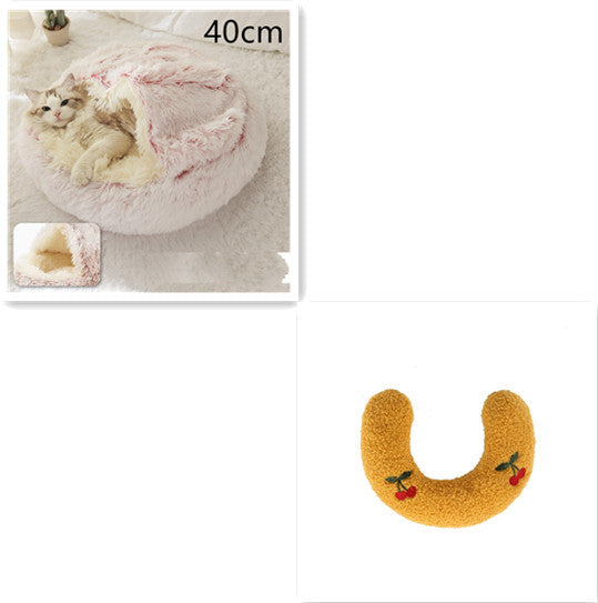 2 In 1 Cat Winter Bed