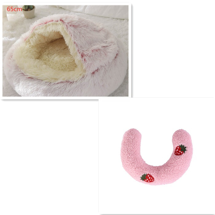 2 In 1 Cat Winter Bed