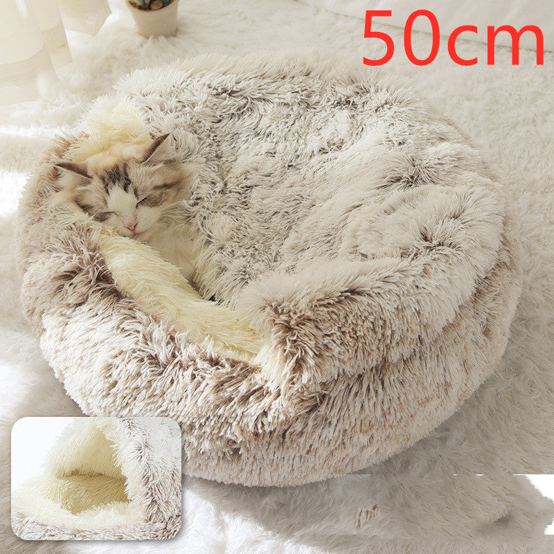 2 In 1 Cat Winter Bed