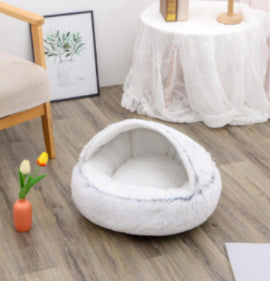 2 In 1 Cat Winter Bed