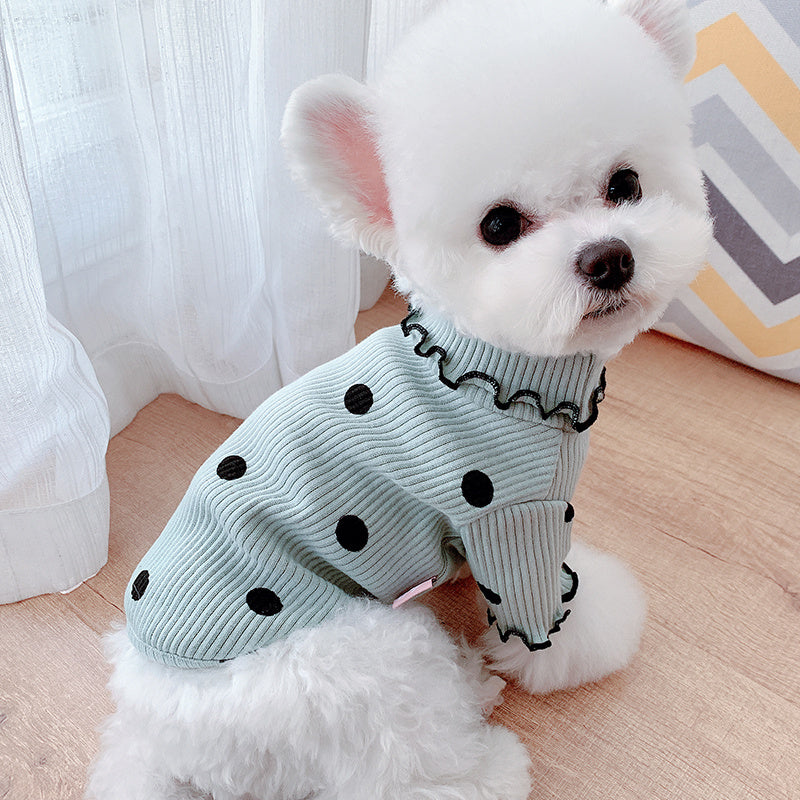 Dot Turtleneck