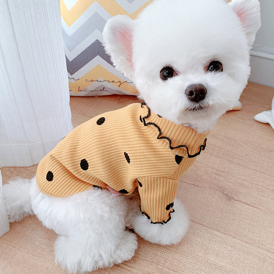 Dot Turtleneck