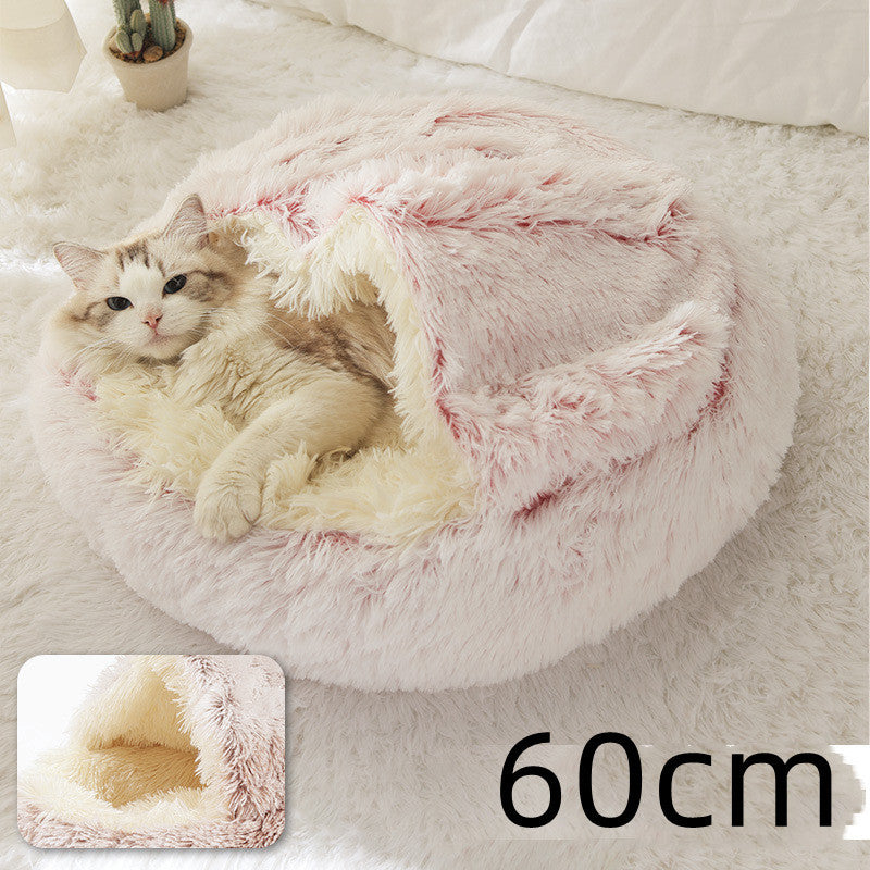 2 In 1 Cat Winter Bed