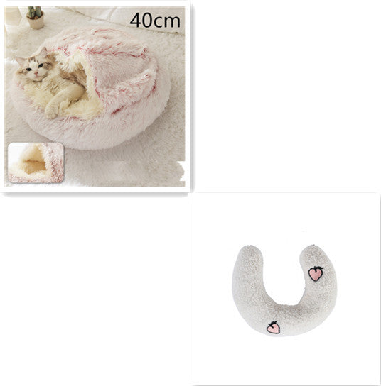 2 In 1 Cat Winter Bed