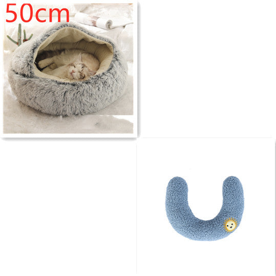 2 In 1 Cat Winter Bed